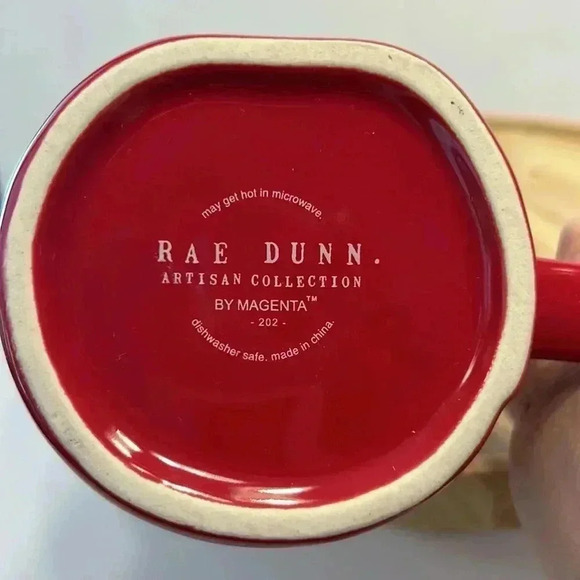 Rae Dunn Express Your Elf‎ holiday large red and white Mug - Picture 4 of 4